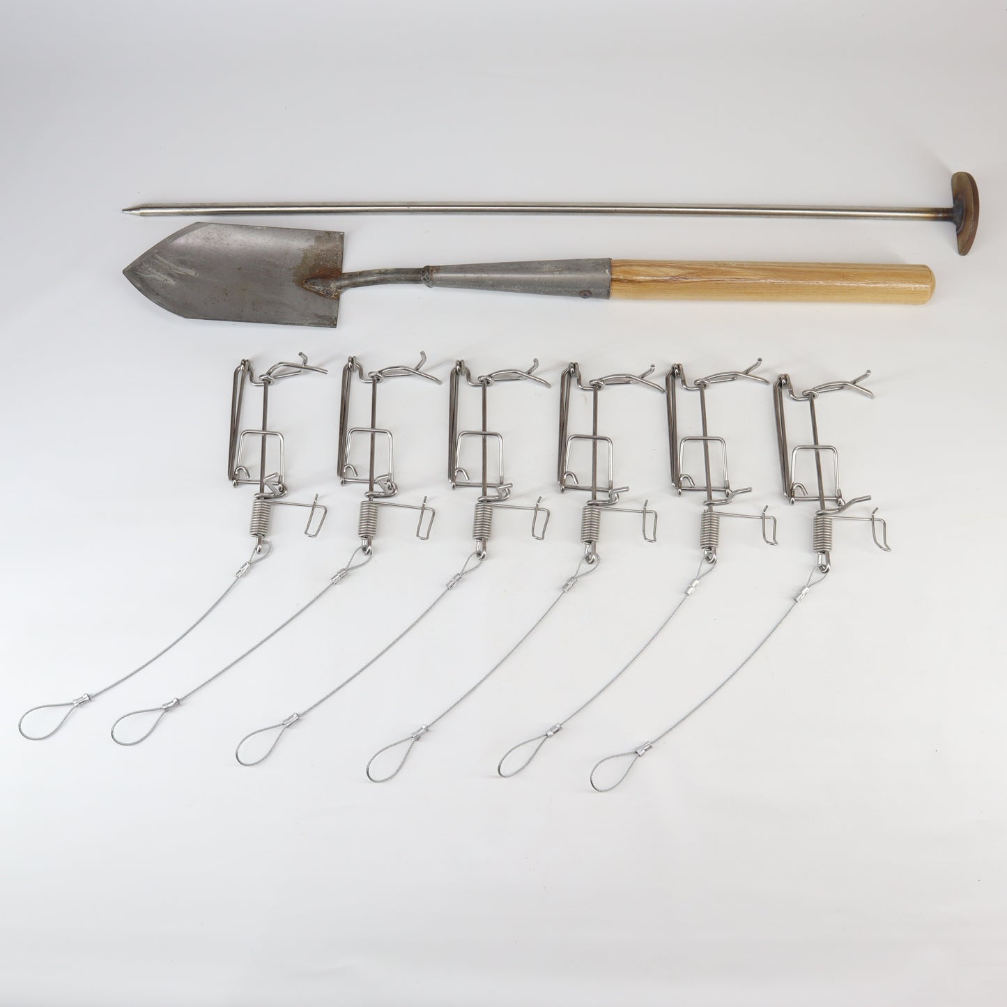 Worlds Best Gopher Traps, Probe Tool & Trappers Trowel Bundle