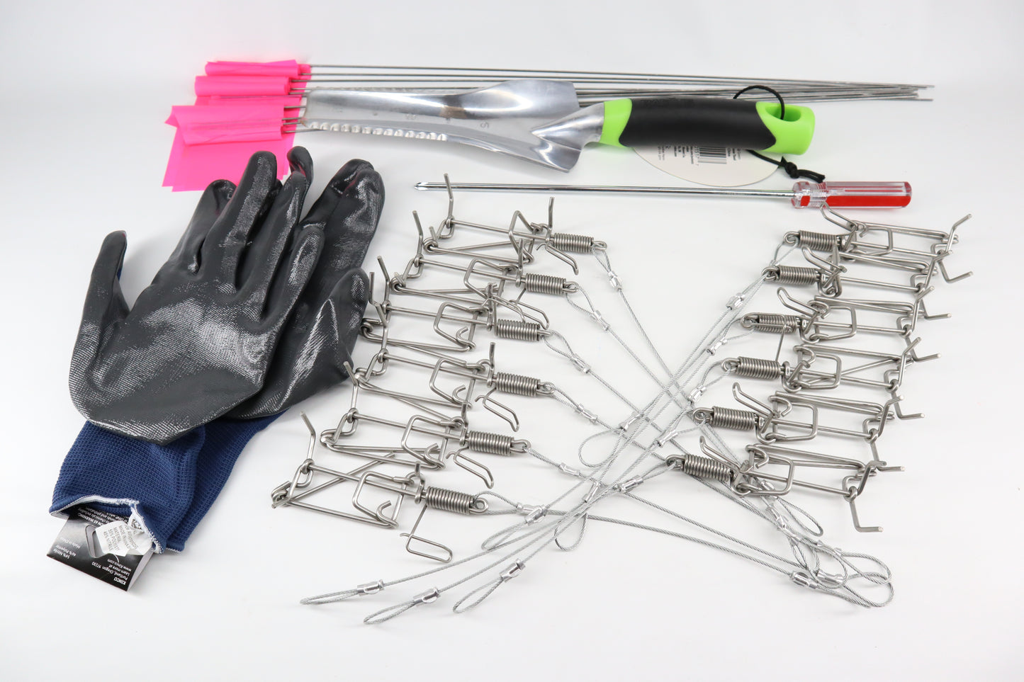 Complete Mole Trapping Kit featuring Worlds Best Mole Traps