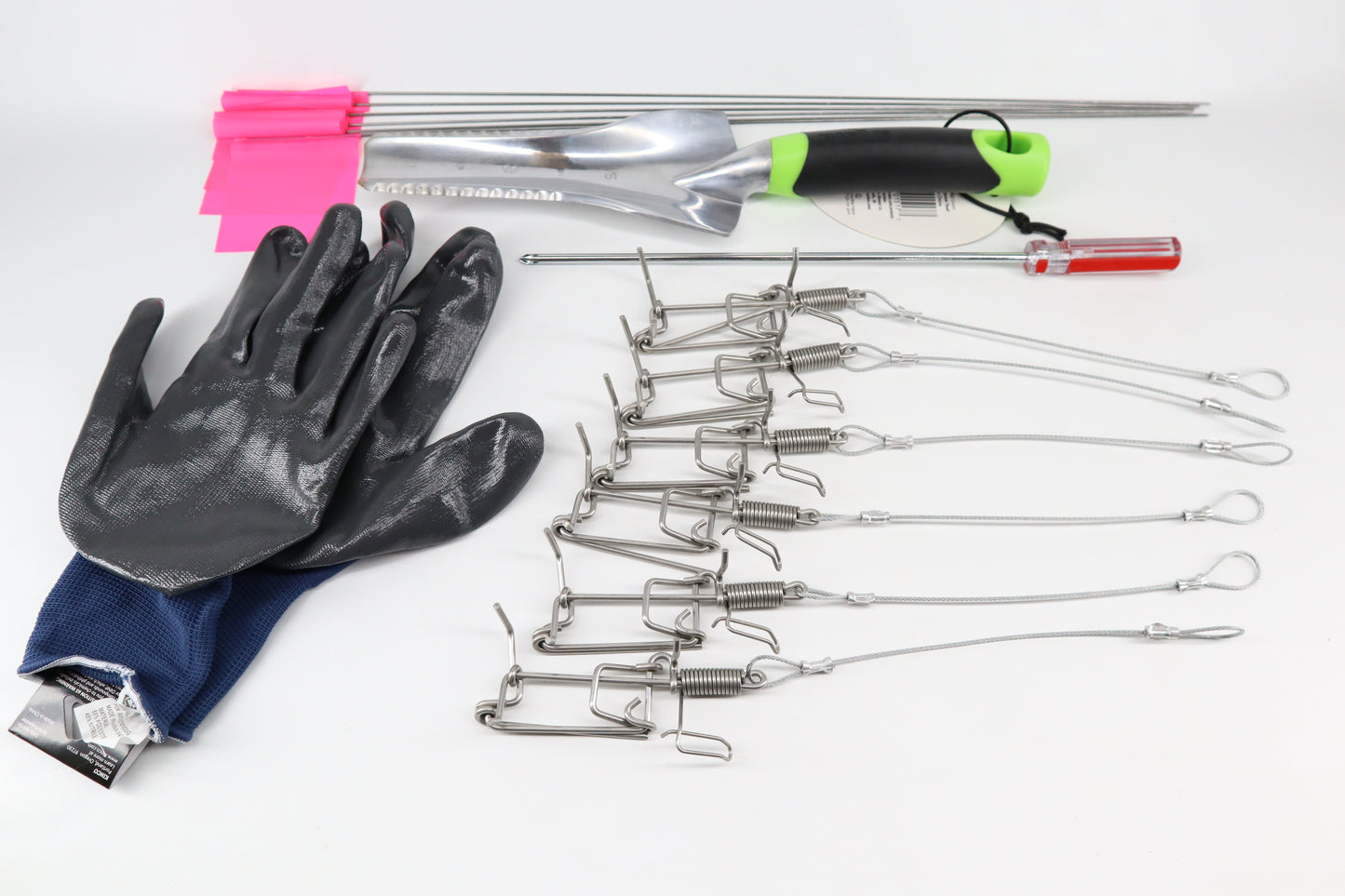 Complete Mole Trapping Kit featuring Worlds Best Mole Traps