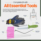 Complete Mole Trapping Kit featuring Worlds Best Mole Traps