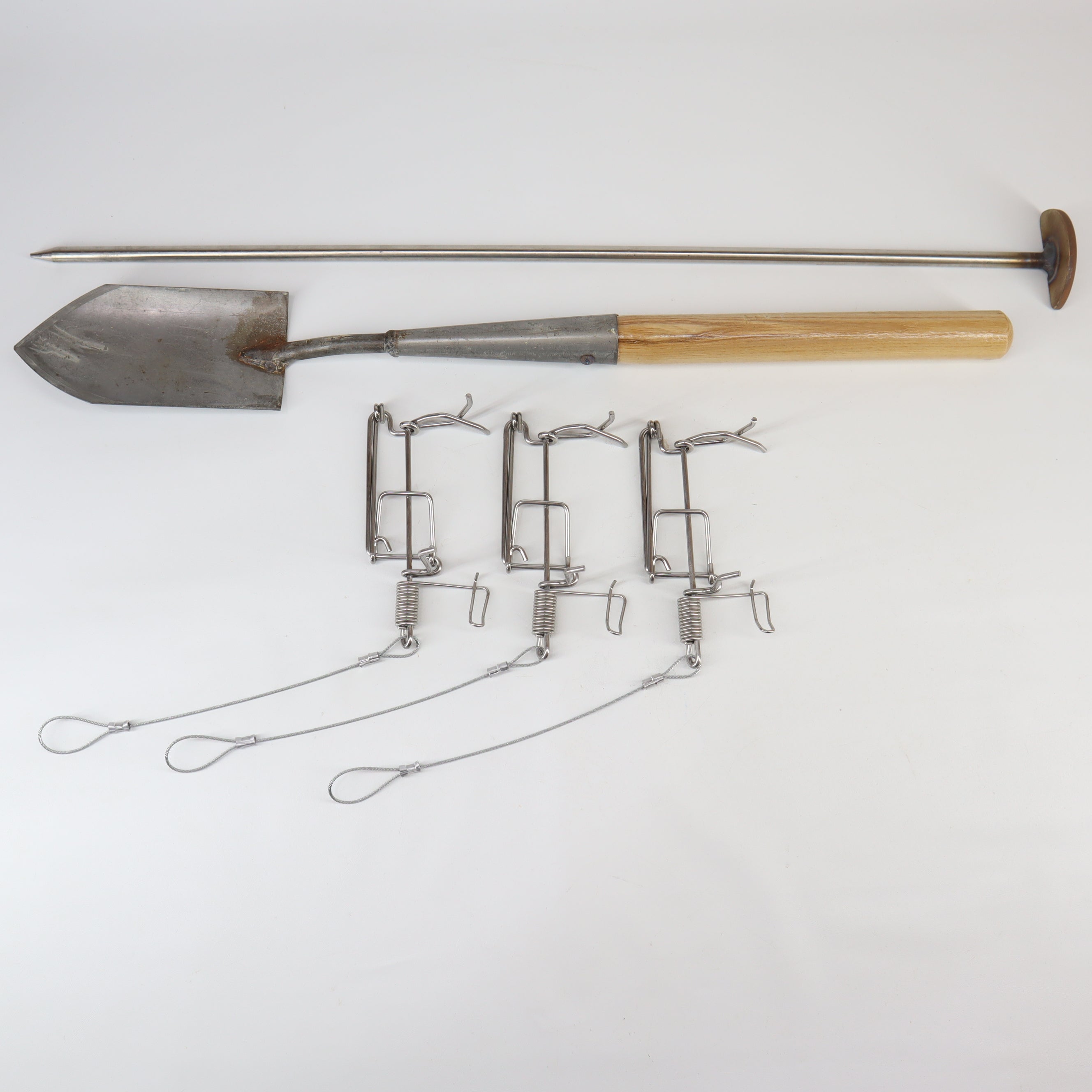 Gopher Tra World’s Best Gopher Trap Bundle | Includes Probe & Trapper’s Trowel ...
