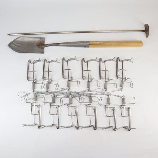 Worlds Best Gopher Traps, Probe Tool & Trappers Trowel Bundle